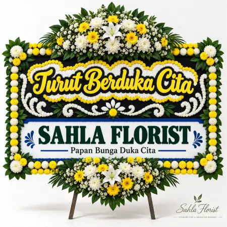 Papan Bunga Duka Dharmawangsa